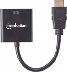 Przejściówka Manhattan HDMI M - VGA F (766623151467) - obraz 4