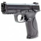 Детский страйкбольный пистолет Smith & Wesson M&P MP40 металлический с шариками Galaxy G51 Черный - изображение 2