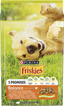 Sucha karma dla dorosłych psów Purina Friskies Balance Kurczak z warzywami 15 kg (8445291239555) - obraz 1