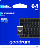 Флеш пам'ять USB Goodram UPI2 64GB USB 2.0 Black (UPI2-0640K0R11) - зображення 5