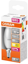 Лампа світлодіодна Osram LED Superstar Classic B E14 4.9-40 W (4058075430914) - зображення 3