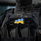 M-Tac нашивка прапор України бойовий реверс (вишивка) Black - изображение 9