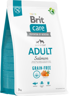 Корм для собак маленьких и средних пород Brit Care Dog Grain-free Adult беззерновой с лососем 3 кг (8595602558841)