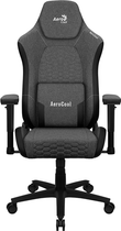 Fotel gamingowy Aerocool CROWN AeroWeave Ash Black (CROWN_AW_Ash_Black) - obraz 1