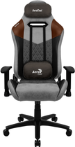 Fotel gamingowy Aerocool DUKE Tan Grey (DUKE_Tan_Grey) - obraz 1