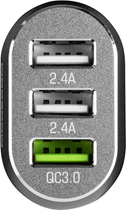 Автомобільний зарядний пристрій Modecom CU3-05 White (ZT-MC-CU3-05) - зображення 3