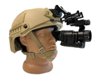 Армійський монокуляр нічного бачення Night Vision (до 400м) на шолом - зображення 6
