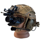 Армійський монокуляр нічного бачення Night Vision (до 400м) на шолом - зображення 7