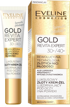 Krem-żel pod oczy i na powieki Eveline Cosmetics Gold Revita Expert luksusowy złoty ujędrniający 15 ml (5901761967739) - obraz 1