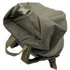 Баул-рюкзак влагозащитный тактический, вещевой мешок на 45 литров поликордура Олива - изображение 4