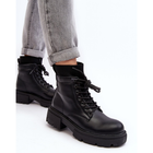 Жіночі черевики високі Rivella 40 Чорні (5905677996463) - зображення 5