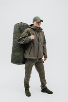 Сумка-баул військовий 85л, військовий рюкзак вологозахисний олива - изображение 2
