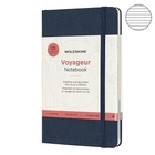 Записник Moleskine Voyageur середній синя 8058647620374