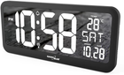 Настінний LCD годинник GreenBlue GB214 - зображення 2
