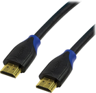 Kabel Logilink HDMI High Speed z Ethernetem 4 K 2 K / 60 Hz 5 m Niebieski (CH0064) - obraz 1