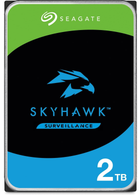 Dysk twardy Seagate SkyHawk 2TB 5400rpm 256MB ST2000VX017 3.5" SATAIII (8719706028240) - obraz 1