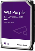 Жорсткий диск Western Digital Purple 4TB 5400rpm 256MB WD43PURZ 3.5 SATA III (0718037897387) - зображення 1