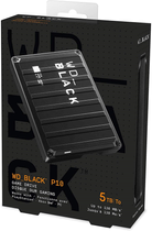 Dysk twardy Western Digital WD Czarny P10 Game Drive 5TB WDBA3A0050BBK-WESN 2.5" USB 3.2 External Czarny (0718037870984) - obraz 7