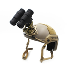 Крепление (кронштейн) на шлем OPS Core Mich для ПНБ стиль Wilcox L4 G24 Coyote + кейс - изображение 3