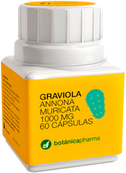 Дієтична добавка Botanica Nutrients Graviola 1000 мг 60 капсул (8435045200474) - зображення 1