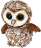 М'яка іграшка TY Beanie Boo's Коричнева сова Percy 15 см (36326) (008421363261) - зображення 1