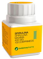 Дієтична добавка Botanicanutrients Spirulina 400 мг 60 капсул (8435045200115) - зображення 1