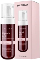 Отшелушивающая пенка для лица Hollyskin Glycolic AHA Acid с Гликолевой кислотой и Экстрактом кленового сока 150 мл (4823109701229)