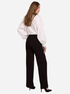 Spodnie regular fit damskie eleganckie Makover K114 2XL Czarne (5903887637008) - obraz 2