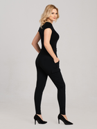 Spodnie slim fit damskie Look Made With Love 256 Preety XL Czarne (5903999311841) - obraz 4