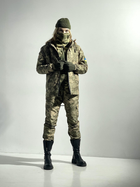 Зимовий костюм 'Terra Hot' зелений піксель жіночий + бафф хакі та рукавички XL - зображення 1