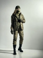 Зимовий костюм 'Terra Hot' зелений піксель жіночий + бафф хакі та рукавички L - зображення 5