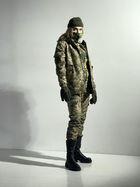 Зимовий костюм 'Terra Hot' зелений піксель жіночий + бафф хакі та рукавички XL - зображення 7