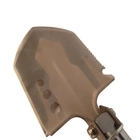 Складна тактично-саперна багатофункціональна лопата EL-2381-3 нержавіюча сталь Сталевий - зображення 2
