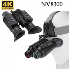 Бінокуляр прилад нічного бачення NV8300 Super Light HD 36MP 3D (до 300м) з кріпленням FMA L4G24 на шолом - зображення 4