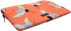 Etui na laptop Casyx dla MacBook 13/14" Coral Cranes (SLVS-000006)