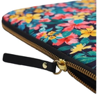 Etui na laptop Casyx dla MacBook 13/14" Canvas Flowers Dark (SLVS-000023) - obraz 3