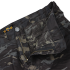 Тактичні штани Soft shell S.archon SH9 Camouflage Black M - зображення 6