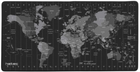 Podkładka gamingowa Natec Time Zone Map Maxi Black(NPO-1119) - obraz 1