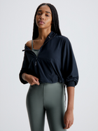 Вітрівка жіноча Calvin Klein 00GWS3O500-BAE XS Чорна (8720107266629) - зображення 1