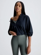 Вітрівка жіноча Calvin Klein 00GWS3O500-BAE L Чорна (8720107266650) - зображення 1