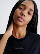 Koszulka damska bawełniana Calvin Klein 00GWS3K104-BAE XXS Czarna (8720107267053) - obraz 4