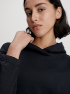Bluza damska z kapturem kangurka Calvin Klein 00GWS3W300 L Czarna (8720107272361) - obraz 4
