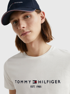 Koszulka męska basic Tommy Hilfiger MW0MW11465-118 M Biała (8719858444530) - obraz 4