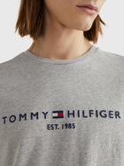 Koszulka męska basic Tommy Hilfiger MW0MW11465-501 S Szara (8719858460547) - obraz 4