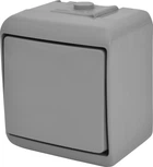 Выключатель ETI 1-клавишный VHE-1-SR IP54 Серый (4668060)