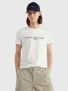 Koszulka męska basic Tommy Hilfiger MW0MW16171-118 L Biała (8720112572975) - obraz 1