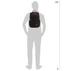 Plecak Sportowy na Notatnik Case Logic do 14" Poliester Czarny (DLBP114 BLACK) - obraz 10