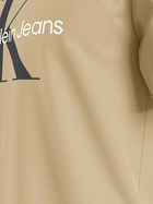 Koszulka męska Calvin Klein Jeans J320806 XL Beżowa (8720108067607) - obraz 3