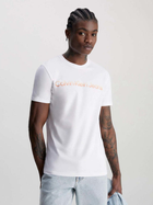 Koszulka męska Calvin Klein Jeans J322511 L Biała (8720108054928) - obraz 1