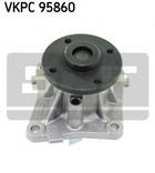 Водяний насос SKF VKPC95860 Mitsubishi Lancer, Eclipse Cross, Colt, ASX; Citroen C4; Smart Fortwo 1300A095, MN143664, 1607854280